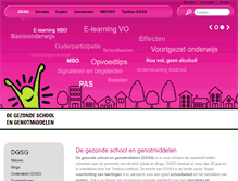 Tablet Screenshot of dgsg.nl